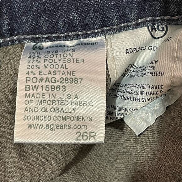 AG Adriano Goldschmied Farrah High Rise Skinny Jeans - Blue -26R - Picture 11 of 11